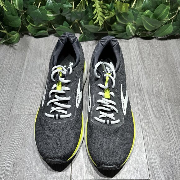Men’s SAMPLE Brooks Trace 1 Black Yellow Running Shoes Size 9 NEW main image 5